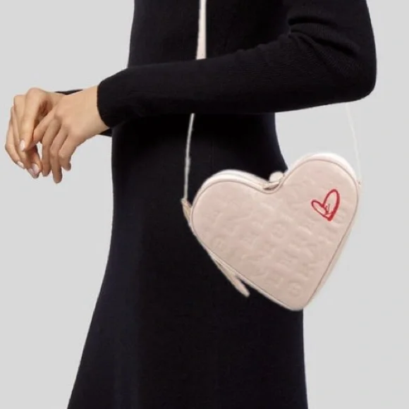 Louis Vuitton Fall in Love Sac Coeur Crossbody - Pink Empreinte Leather - Heart - Picture 7 of 9